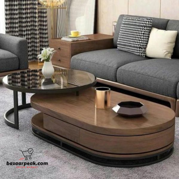 oval Shape center table